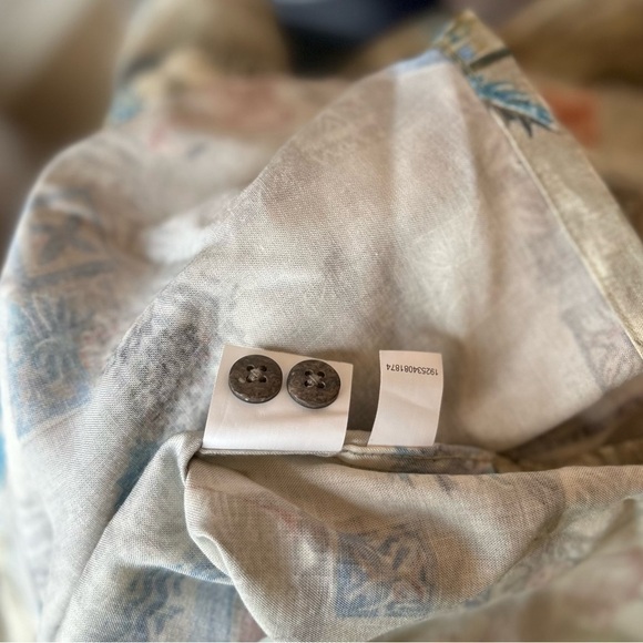 Batik Bay Easy Care Short Sleeve Size Small Hawaiian Shirt Flamingo Palm Tree - Picture 9 of 9